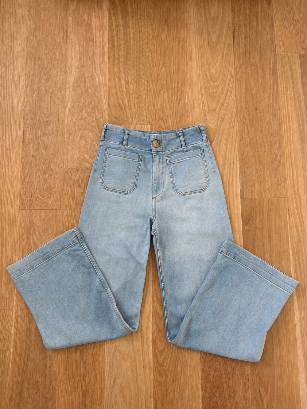 Anthropologie Maeve Colette Full Length Light Wash Women’s Jeans